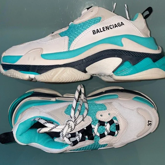 Balenciaga blue triple s sale